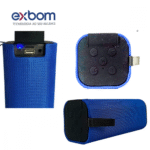 Caixa de Som Bluetooth Portátil Exbom CS-M33BTL (***DISPONÍVEL SOMENTE NA COR PRETO - 11 UNIDADES) - Imagem 2