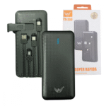 Carregador Portátil Power Bank 10000mAh com 04 Saídas USB / V8 / TIPO-C / Lightning Altomex PN-963