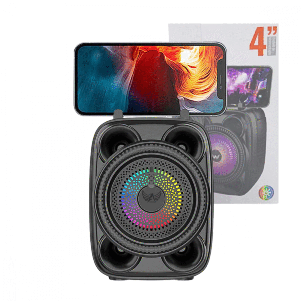 Caixa De Som Bluetooth LED RGB Usb Cartão TF Alta Qualidade 10w Entrada P10 Altomex AL-3181