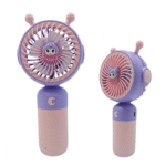Mini Ventilador Portátil Recarregável de Mesa Sweet Cartoon LUA Hmaston S080 - Imagem 3