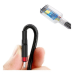 Cabo de Dados Lighthing IOS 2.4A Turbo 3 Metros EXBOM CBX-U2C13M3IP - Imagem 4