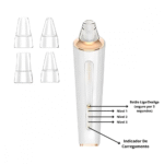 Removedor De Cravos Cleaning Sugador Poros Sucção Usb Recarregável Eletromex EL-1932 - Imagem 5