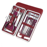 Kit Cortador de Unhas 19 em 1 Conjunto de Manicure Pedicure de Aço Inoxidável Eletromex EL-1555 - Imagem 3