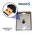 Adaptador Bluetooth 5.0 USB Receiver Pen Drive Mini Receptor Altomex AU-87 - Imagem 7