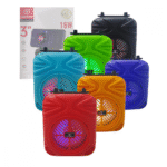 Caixinha De Som Bluetooth LED RGB Alta Qualidade 10W Suporte Celular Kapbom KA-9111