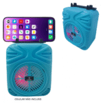 Caixinha De Som Bluetooth LED RGB Alta Qualidade 10W Suporte Celular Kapbom KA-9111 - Imagem 2