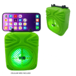 Caixinha De Som Bluetooth LED RGB Alta Qualidade 10W Suporte Celular Kapbom KA-9111 - Imagem 4