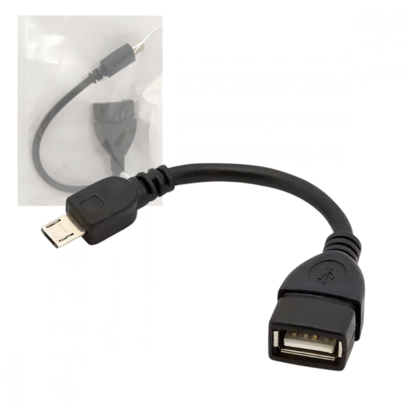 Adaptador Conversor OTG Micro USB V8 para USB A Femea OTG Kapbom KAP-461