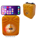 Caixinha De Som Bluetooth LED RGB Alta Qualidade 10W Suporte Celular Kapbom KA-9111 - Imagem 7