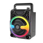 Caixa De Som Bluetooth LED RGB Usb Cartão TF Alta Qualidade 8W Entrada P10 Altomex AL-3195 - Imagem 3