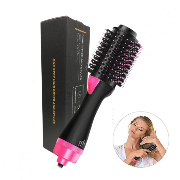 Escova Modeladora Secador De Cabelo 3 Em 1 Pente de Secagem Modeladora, Alisadora e Secadora 110V JFS-18 / 5250 (***DISPONÍVEL SOMENTE 02 UNIDADES)