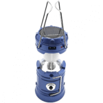 Lampião Lanterna com Alça LED Camping Portátil Usb Recarregável Energia Solar MB-5800 - Imagem 5