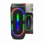 Caixa de Som LED Bluetooth 50W Entrada Microfone Kapbom KA-8688