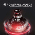 Máquina Aparador de Pêlo Cabelo Painel LED Kapbom KA-3696 (***DISPONÍVEL SOMENTE 06 ROSA E 03 BRANCO) - Imagem 6