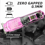 Máquina Aparador de Pêlo Cabelo Painel LED Kapbom KA-3696 (***DISPONÍVEL SOMENTE 06 ROSA E 03 BRANCO) - Imagem 4