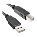 Cabo de Impressora Universal USB de 1,5 Metros AM+BM com Filtro contra Interferências Kapbom KAP-V06 - Imagem 3