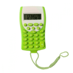 Mini Calculadora 8 digitos Colorida de Bolso Portátil com Cordão Kapbom KA-1872 - Imagem 4