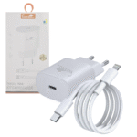 Carregador Completo Lightning / TIPO-C com Porta USB TIPO-C 50W Carregamento TURBO Eletromex EL-4005-PD