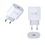 Carregador Completo Lightning / TIPO-C com Porta USB TIPO-C 50W Carregamento TURBO Eletromex EL-4005-PD - Imagem 3