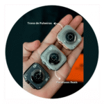 Relógio Inteligente Smartwatch 45mm com 02 Pulseiras MicroWear W69 ULTRA MINI (***DISPONÍVEL SOMENTE 05 PRATA E 05 ROSE) - Imagem 6