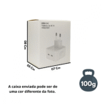 Fonte de Carregamento com 02 Portas USB TIPO-C 40W Altomex KA-5188 - Imagem 5