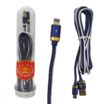 Cabo de dados Lightning IOS TUBO 3.1A 2 metros Kapbom KAP-339-I5 - Imagem 4