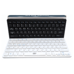 Teclado Sem Fio Ultra Fino Portátil Bluetooth Tablet Celular Notebook Computador H-704 - Imagem 5