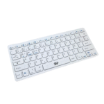 Teclado Sem Fio Ultra Fino Portátil Bluetooth Tablet Celular Notebook Computador H-704 - Imagem 2