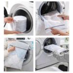 Kit de 5 Saco Bolsa Lavar Roupa Reutilizáveis Contra Danos e Desgaste Zíper Reforçado Kapbom KA-2439 - Imagem 3