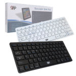 Teclado Sem Fio Ultra Fino Portátil Bluetooth Tablet Celular Notebook Computador H-704