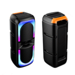 Caixa de Som LED Bluetooth 50W Entrada Microfone Kapbom KA-8691 - Imagem 4