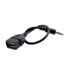 Adaptador P2 X USB Fêmea 3.5mm Conversor de Áudio Portátil Plug and Play Kapbom KAP-UH039 - Imagem 3