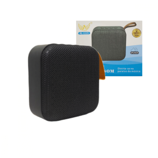 Caixa De Som Portátil Bluetooth Alça de Mão BLACK Altomex AL-1115