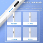 Caneta Touchscreen 1.5mm Stylus Universal Para Celular e Tablet Eletromex EL-1841 - Imagem 5