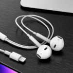 Fone de Ouvido Intra Auricular Com Fio e Microfone Controle de Volume Conexão Lightning Eletromex EL-1414-5G - Imagem 5