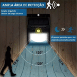 Luminária Solar com Sensor de Movimento 48 LEDS Altomex AL-B1326 - Imagem 2