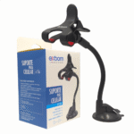 Suporte Veicular Universal para Celular Braço Articulável e Ventosa de Fixação Exbom SP-T20