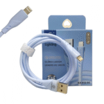 Cabo de dados Lightning IOS 4.8A 1 Metro Kapbom KA-912-5G (***DISPONÍVEL SOMENTE NA COR BRANCO) - Imagem 4