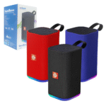 Caixa de Som Portátil Bluetooth LED RGB SoundBox 10w Exbom CS-M31BTL