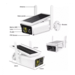 Câmera De Segurança Wifi Energia Solar Ou Bateria Kapbom KA-S710 - Imagem 7