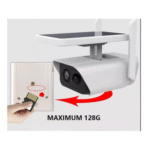 Câmera De Segurança Wifi Energia Solar Ou Bateria Kapbom KA-S710 - Imagem 2