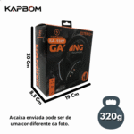 Fone Headset Gamer com Fio e Microfone Estéreo LED Ajustável Conexão USB Kapbom KA-9007 - Imagem 5