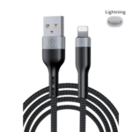 Cabo de dados Lightning IOS 4.8A 1 Metro Kapbom KA-326-IOS - Imagem 2