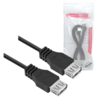Cabo Extensor USB / USB Tipo Fêmea de 2 metros Kapbom KAP-UH022 - Imagem 2