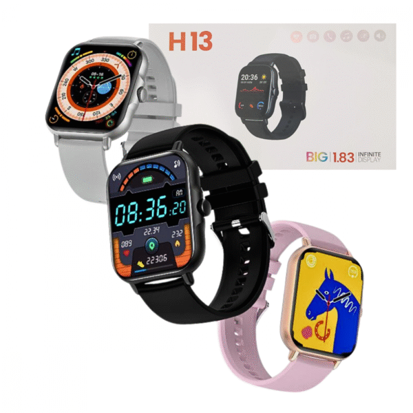 Relógio Inteligente Smartwatch Tela Infinita Digital 45mm Kapbom H13