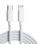 Cabo de dados TIPO-C / Lightning 27W Linha Premium de 1 Metro Eletromex EL-3122-PD - Imagem 2