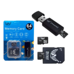 Cartão de Memória 64GB Alta velocidade Com Adaptador SD E USB Altomex AL-MO-64