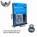Cartão de Memória 64GB Alta velocidade Com Adaptador SD E USB Altomex AL-MO-64 - Imagem 4