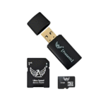 Cartão de Memória 64GB Alta velocidade Com Adaptador SD E USB Altomex AL-MO-64 - Imagem 2