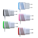 '-- Carregador Completo V8 com 02 Portas USB 5.1A Cabo Fixo Altomex AL-9006-V8 - Imagem 2